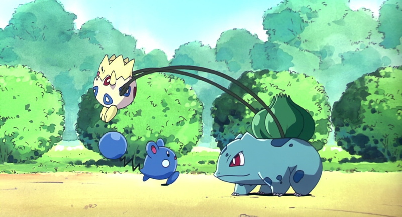 representation, art and craft, Pokémon, Pikachus Pikaboo, map, 720P, Bulbasaur (Pokémon), sky, land, architecture, creativity, plant, transportation, day
