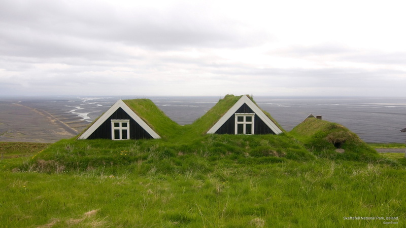 skaftafell, iceland, national, Architecture, park, 2K