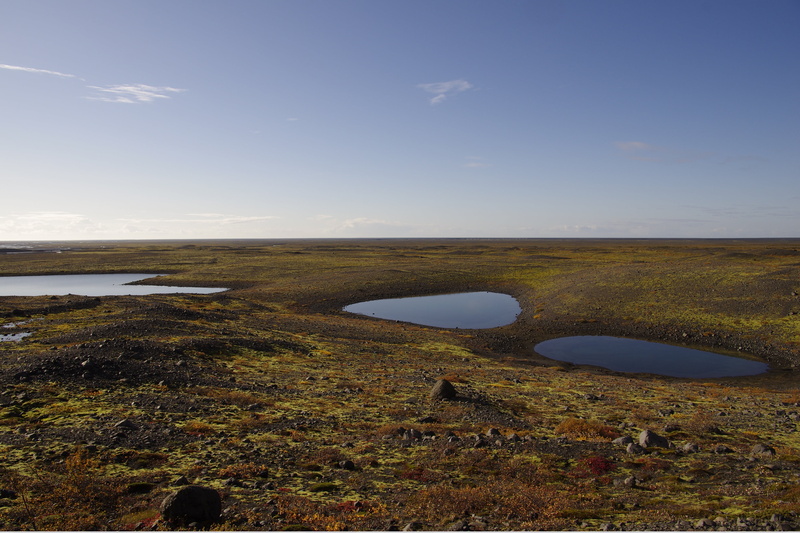 water, tranquility, sky, no people, cloud - sky, tranquil scene, land, day, landscape, horizon, beauty in nature, skaftafell, iceland, 4K, scenics - nature