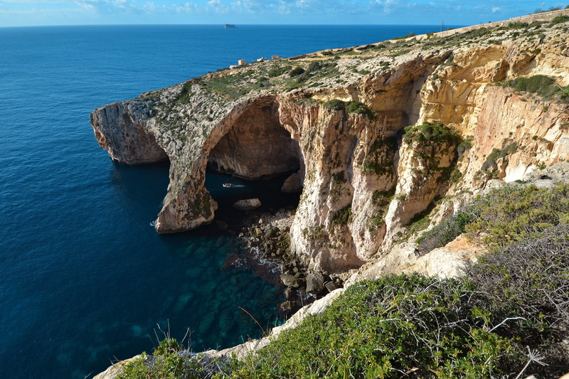 zurrieq, grotto, 1080P, blue, malta