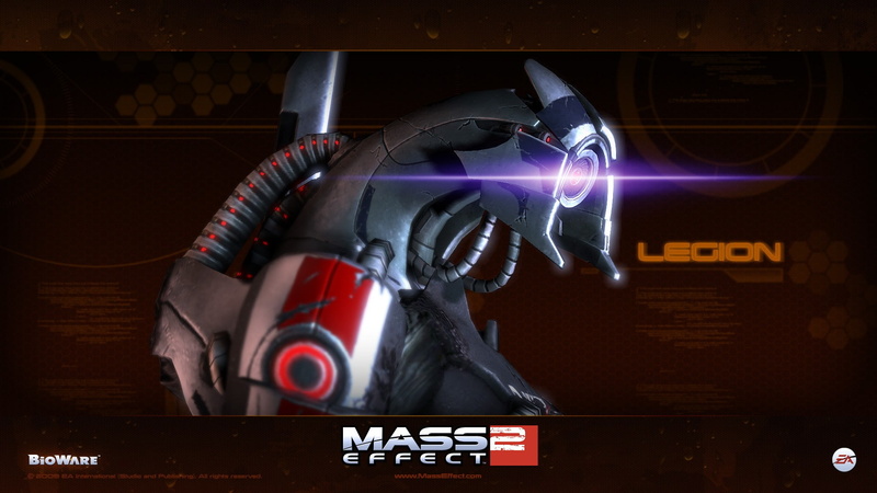 Legion, Mass Effect, video games, 1080P, Bioware, Mass Effect 2