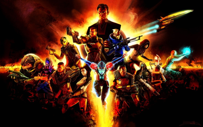 Mass Effect, video games, Bioware, 1080P