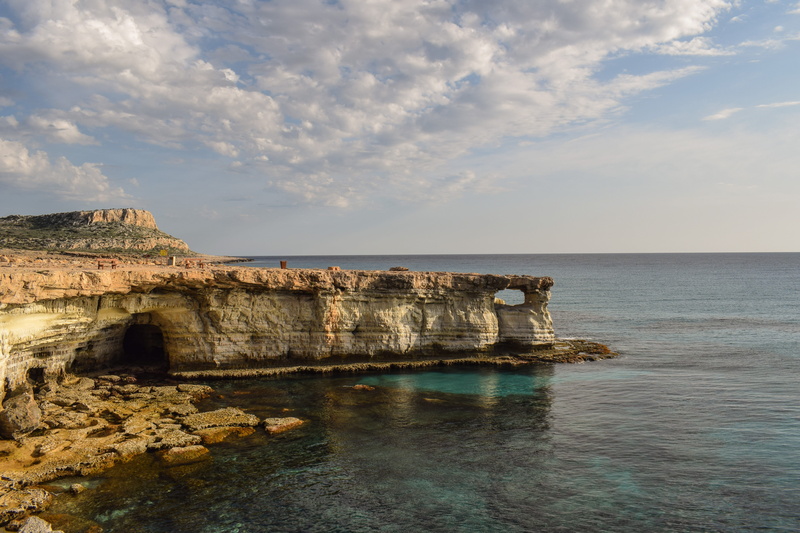 cavo greko, 5K, sea, cliff, horizon over water, rocky coastline, land, rock formation, Cavo, sky, cape, scenics - nature, rock, formation, scenic, tranquility