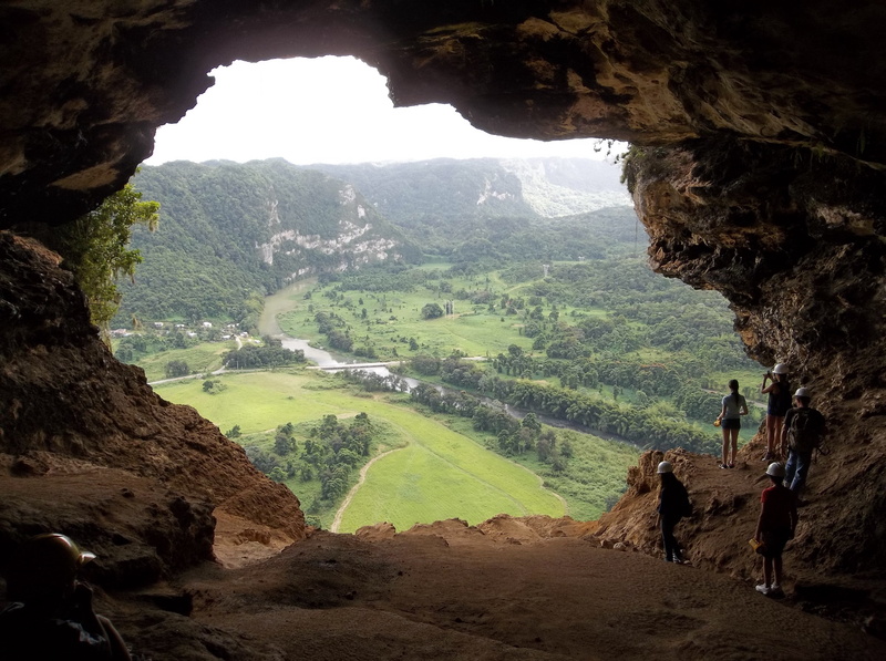 nature, mountain, lifestyles, mountain range, leisure activity, tranquil scene, rock, environment, group, solid, group of people, day, cave windows, non-urban scene