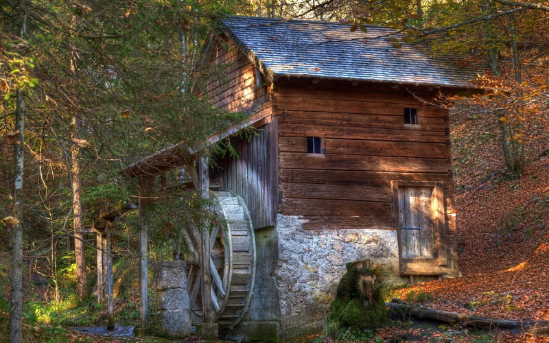 Watermill, Man Made, 1080P