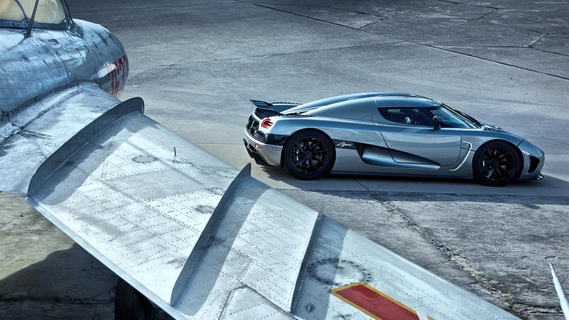 Koenigsegg Agera, Agera R, runway, Koenigsegg, sports car, supercar, 4K, aircraft, 4K