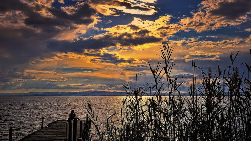 no people, horizon over water, non-urban scene, scenics - nature, beauty in nature, nature, horizon, water, download nature background images 1920x1080