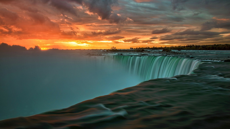flowing water, beautiful images  nature 2048x1152, idyllic, tranquil scene, non-urban scene, motion, 1080P, outdoors, nature, cloud - sky, water, scenics - nature