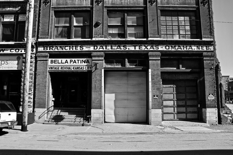 no people, architectural column, entrance, facade, omaha, western script, vintage, 5K, history, city, day, architecture, screengrab, street, door, black and white