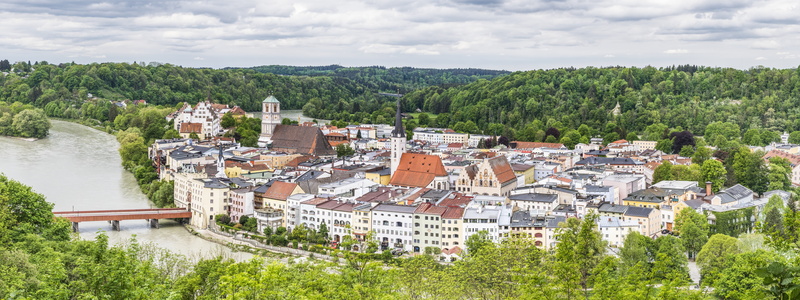 cityscape, nature, castle, tree, house, beautiful, residential district, old town, historically, bavaria, building, homes, roof, no people, built structure