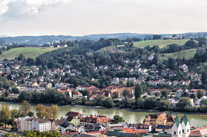 mountain, house, transportation, niederbayern, building, church, built structure, plant, land, water, tree, outdoors, architecture, bavaria, environment