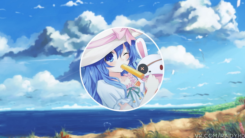 1080P, Yoshino, picture-in-picture, Date A Live, anime, anime girls