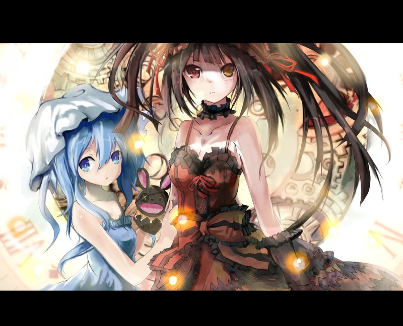 belief, auto post production filter, creativity, sculpture, clothing, Date A Live, Yoshino, male likeness, female likeness, still life, human representation