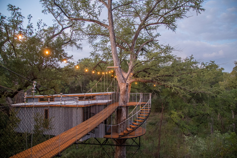 treehouse, architecture, forest, trees, tree house, nature, treehouses, 1080P