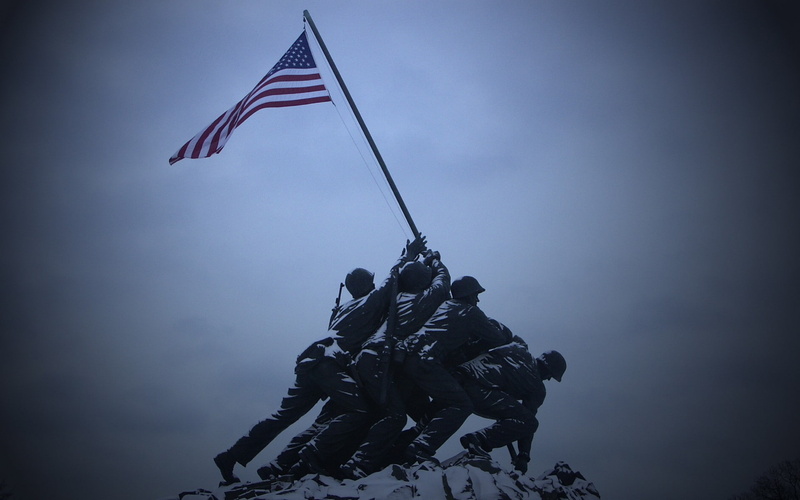 army soldier, day, sky, people, 1080P, freedom, uniform, armed forces, iwo jima, government, military, low angle view, patriotism, emotion, army, outdoors