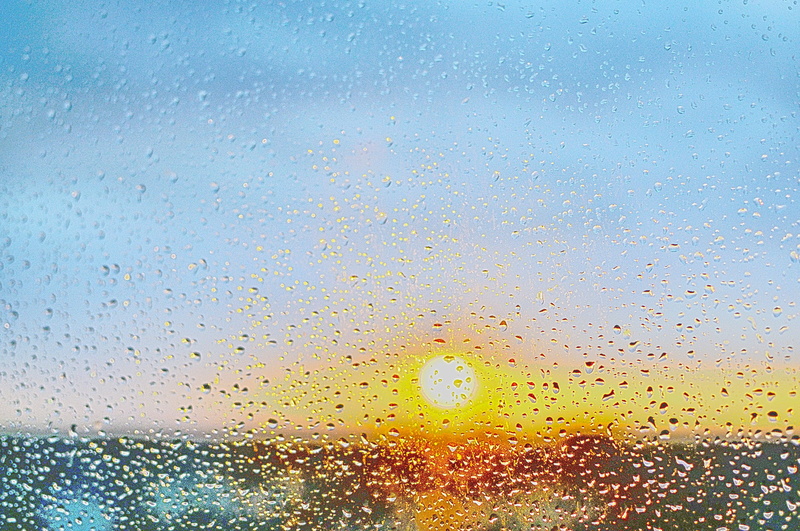 the urban landscape, sky, water, window, morning, condensation, nature, indoors, sunset, dawn, early morning, glass, sun, 4K, backgrounds, raindrop, glass - material