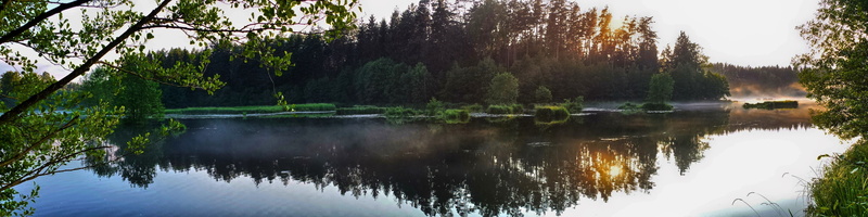 water, pool, beauty in nature, the silence, sunset, panoramic, plant, landscape, outdoors, tranquility, travel destinations, day, panorama, 5K, peace of mind