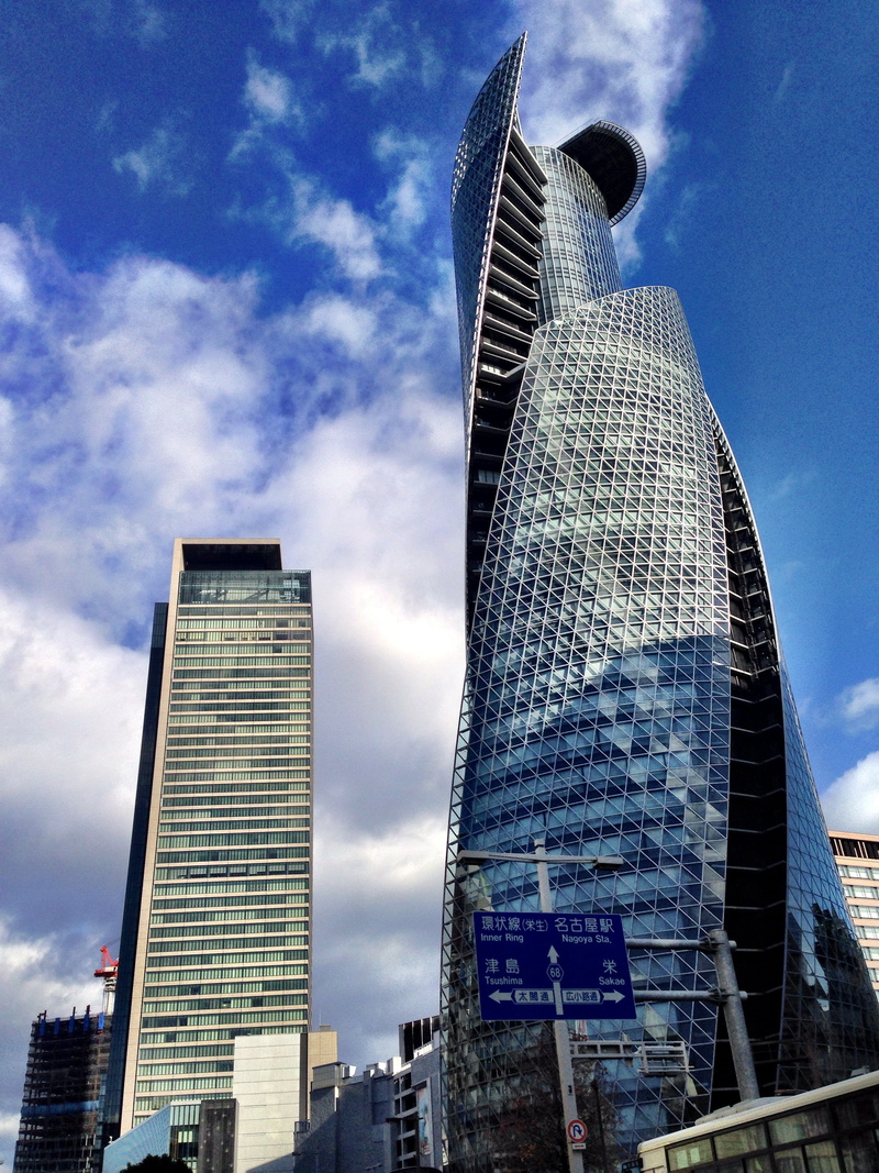 no people, city, built structure, office, outdoors, financial district, architecture, building exterior, 2K, skyscraper, sky, tower, low angle view, tall - high