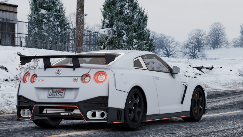 1080P, Grand Theft Auto V, car, Nissan GT-R NISMO, Nissan GT-R