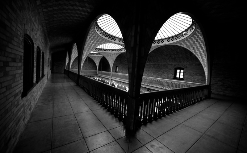 absence, another, University of California Berkeley, built structure, arch bridge, East Bay, John Galen Howard, photo, Hearst Memorial Mining Building