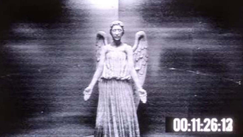 hairstyle, horror, clothing, Weeping Angels, gray, ghost, fear, beautiful woman, fashion, one person, dress, young adult, adult, females, white, women