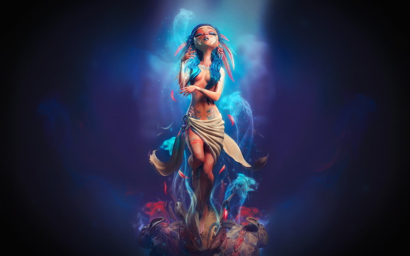 girl, Carlos Ortega, weeping girl, The Weeping Woman, perfume, 1080P, rabbits