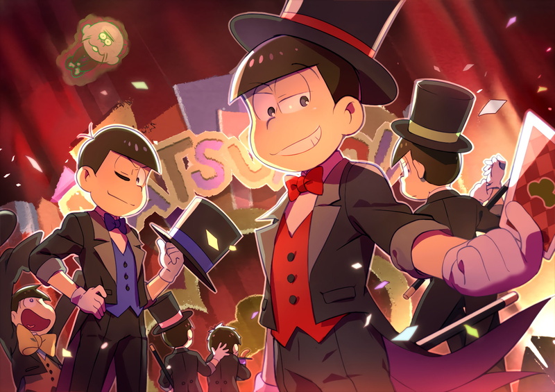 Karamatsu Matsuno, Jyushimatsu Matsuno, Osomatsu-san, Anime, Ichimatsu Matsuno, Todomatsu Matsuno, 1080P, Choromatsu Matsuno, Osomatsu Matsuno