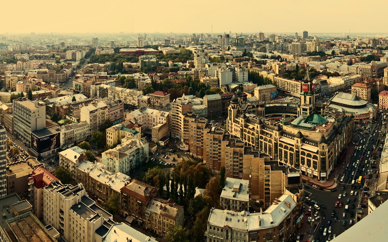 birds, kiev, aerial, ukraine, kiyv, eye, cityscape, hd, 2K, view