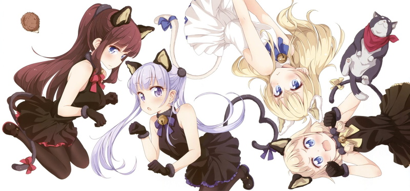 Kou Yagami, Nene Sakura, New Game!, Anime, Hifumi Takimoto, Aoba Suzukaze, 1080P