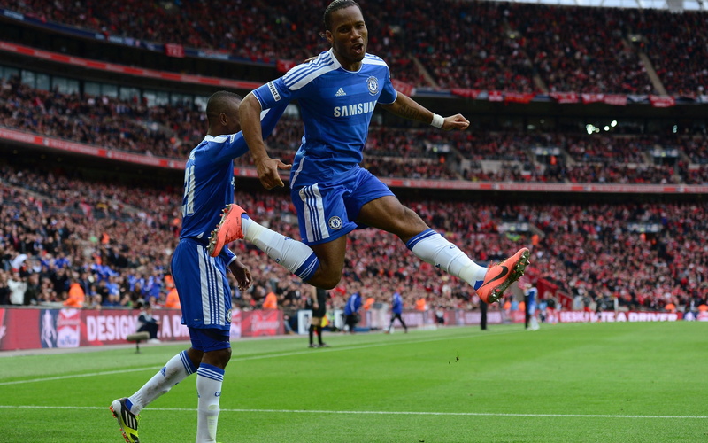 men, drogba, 2K, jump, sportsman, guy, football player, dude