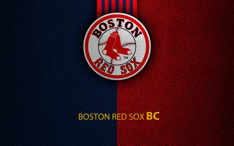 Baseball, MLB, 4K, Logo, Boston Red Sox