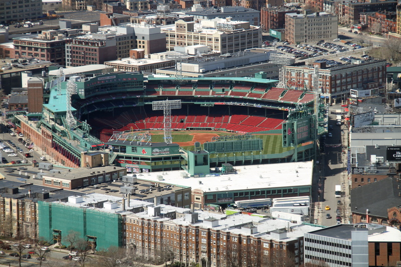 boston, stadium, city life, aerial view, photography, mode of transportation, office building exterior, development, travel destinations, street, outdoors