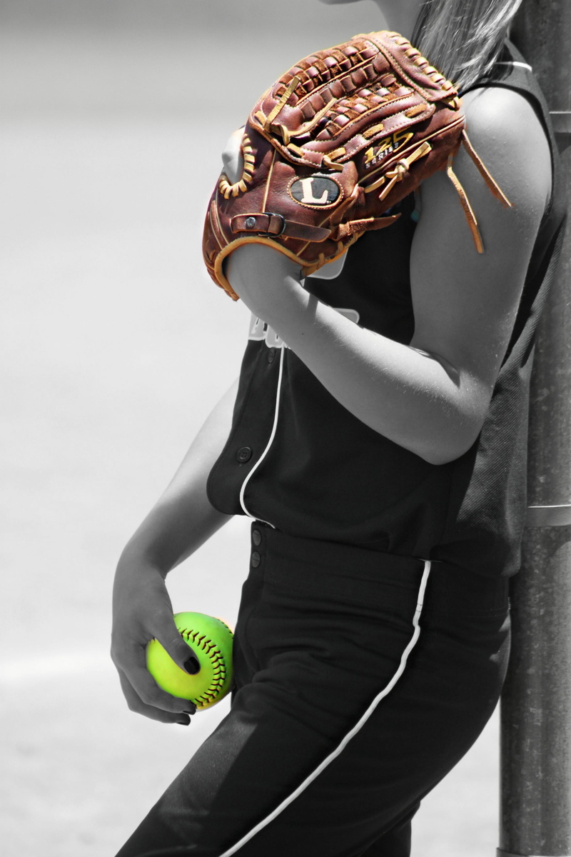 sport, glove, field, boys, childhood, dirt, person, 2K, player, softball, holding, baseball, day, arts culture and entertainment, toy, outdoors, girl