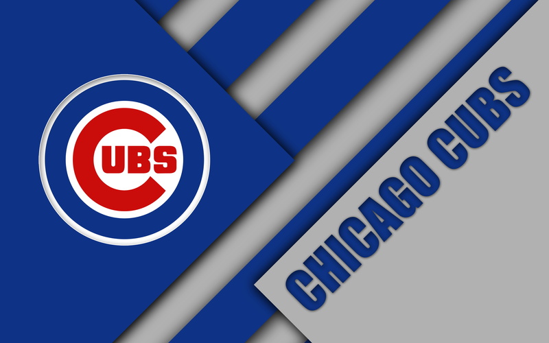 Logo, MLB, Baseball, Chicago Cubs, 4K