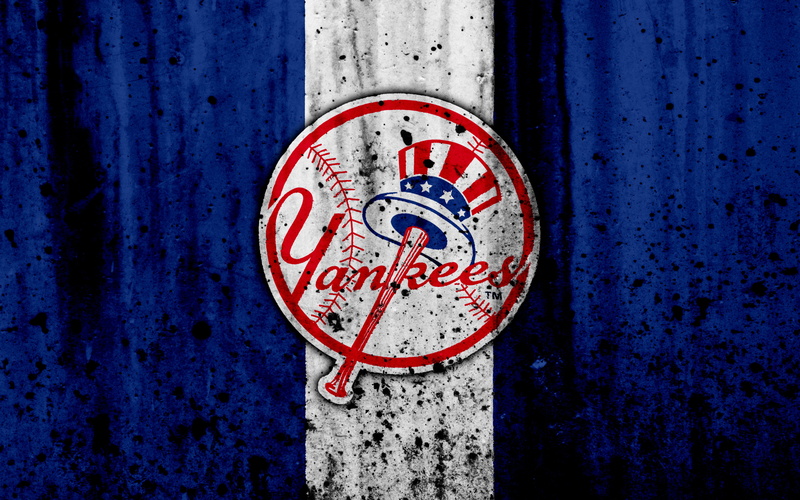 4K, MLB, Baseball, Logo, New York Yankees