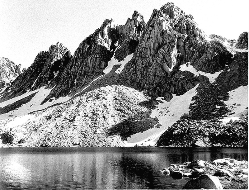 beauty in nature, mountain peak, landscape, waterfront, 720P, ansel adams, mountain, formation, public domain, day, scenics - nature, snow, Kings Canyon National Park