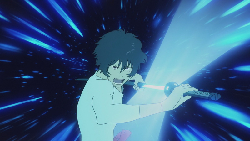 young adult, projection, adult, Bakemono no Ko, The Boy and the Beast, cyberspace, waist up, illuminated, Movie, robot, communication, science, futuristic
