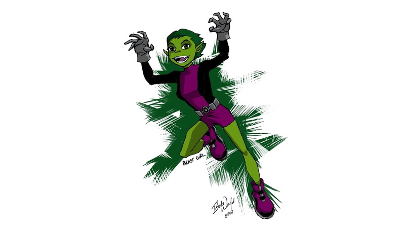 DC Comics, Beast Boy, 1080P, Teen Titans
