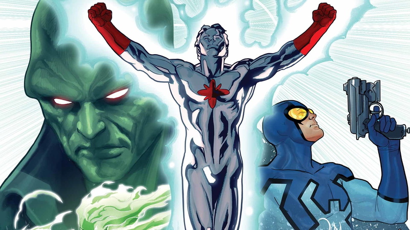 Blue Beetle (DC Comics), 1080P, Martian Manhunter, Justice League International, Comics
