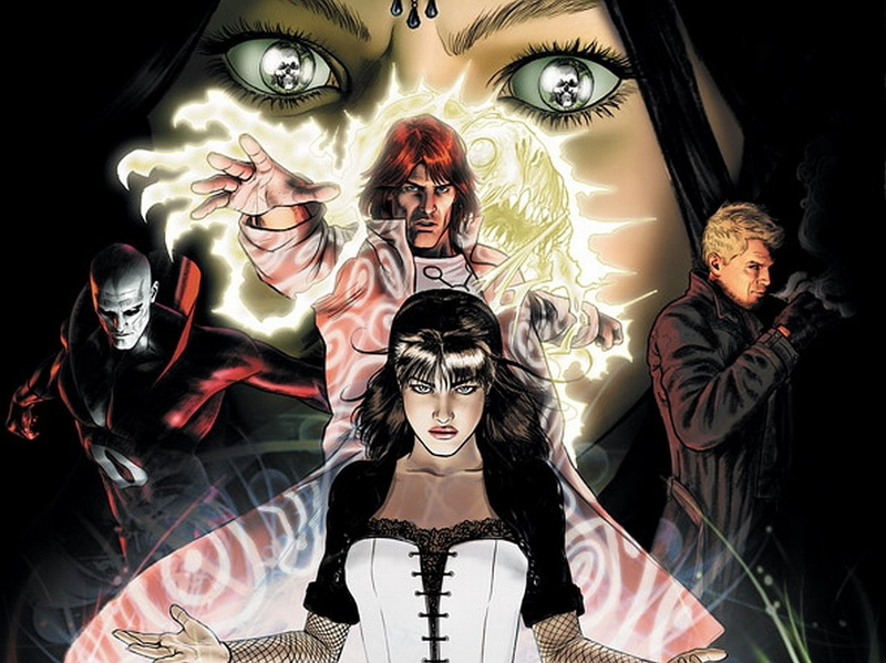 Justice League, Constantine (DC Comics), Comics, Deadman (DC Comics), 720P, DC Comics, Zatanna