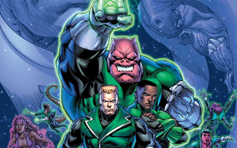 John Stewart (Green Lantern), Kilowog (DC Comics), Guy Gardner, Green Lantern Corps, 1080P, Kilowog (Green Lantern), Green Lantern