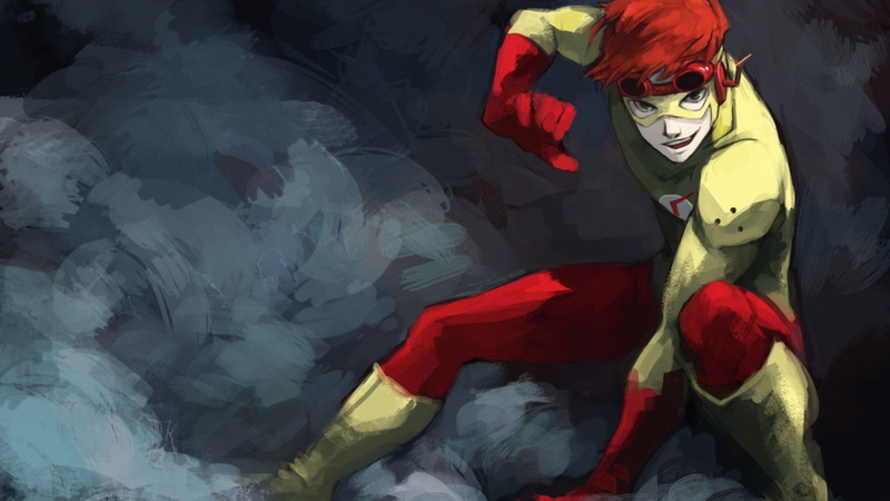 DC Comics, Comics, Kid Flash, creativity, full length, celebration, obscured face, real people, arts culture and entertainment, 1080P, clothing, mask