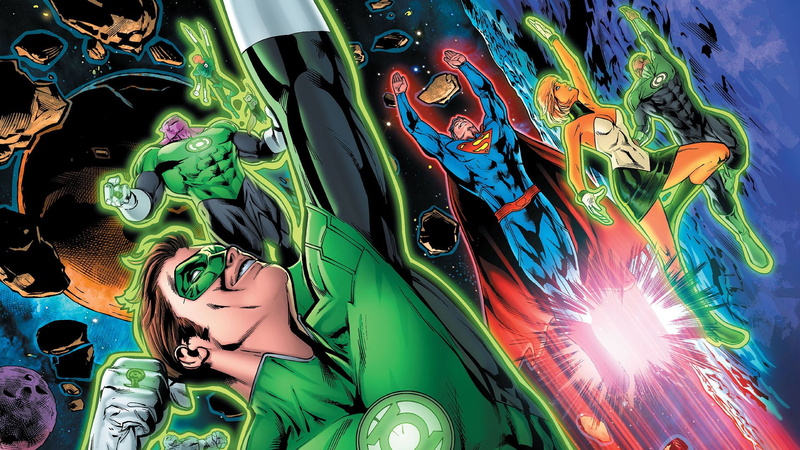 Green Lantern, Superman, Kilowog (DC Comics), 1080P, DC Comics
