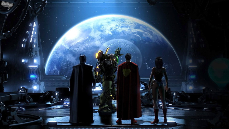 men, architecture, globe - man made object, Lex Luthor, planet earth, rear view, planet - space, sky, outdoors, technology, 720P, group of people, belief