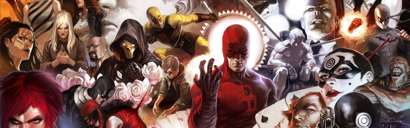 comics, 4K, bullseye, daredevil, typhoid, marvel, mary