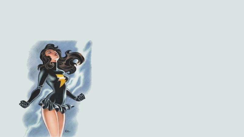 low angle view, unrecognizable person, obscured face, studio shot, waist up, copy space, cut out, clothing, holding, men, indoors, Mary Marvel, activity