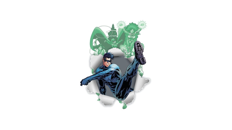 Nightwing, Wonder Girl, 1080P, Starfire (DC Comics), Raven (DC Comics), Comics, DC Comics