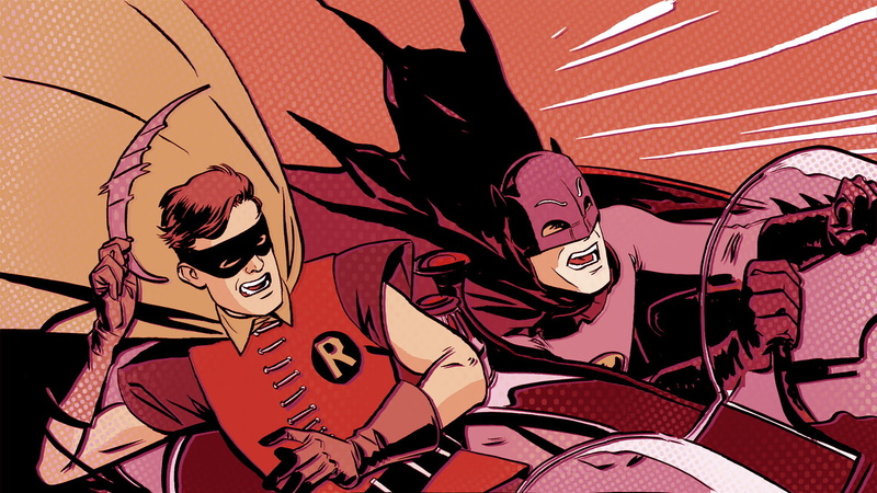 1080P, hd, batman, dc, robin, cartoon/comic
