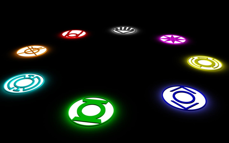 hd, blue, multicolor, lantern, indig, green, white, 720P, dc, sinestro, art, red, corps, stars, comics, green lantern, space