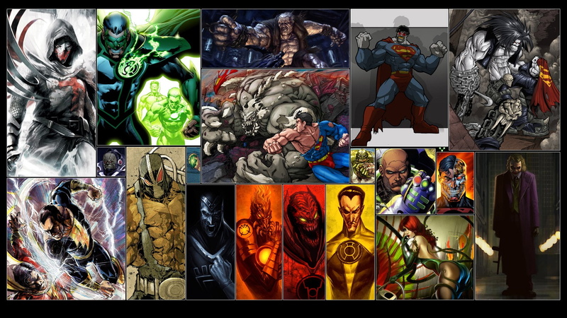 1080P, Red Lantern, Joker, DC Comics, Sinestro, Comics, Superman